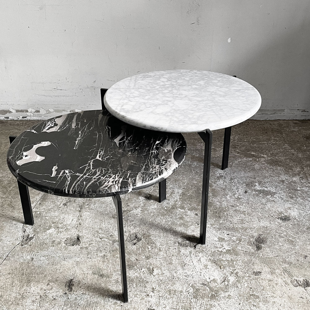 【自由が丘店】アルモニア ARMONIA Divino 大理石センターテーブル セパレート AMCT-006 Aホワイト×Bブラック モダンデザイン 買取させていただきました。