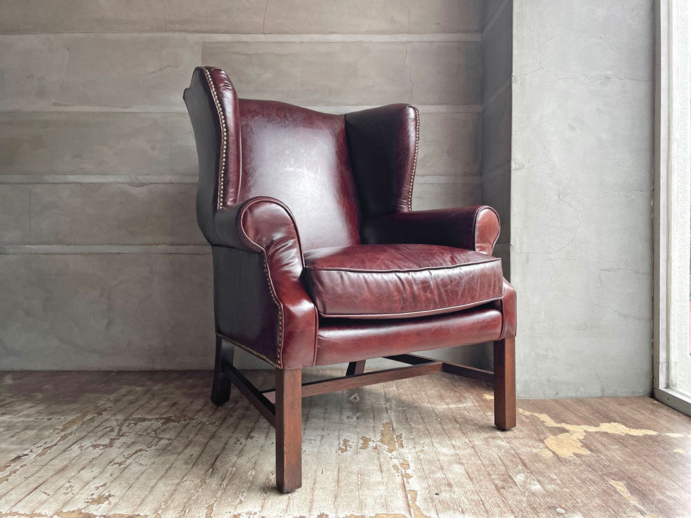 ハロ HALO ダウニングチェア DOWNING CHAIR 1Pソファ バイカータン 本革 アスプルンド取扱い 定価￥236,500-  中古品 買い取りしました。