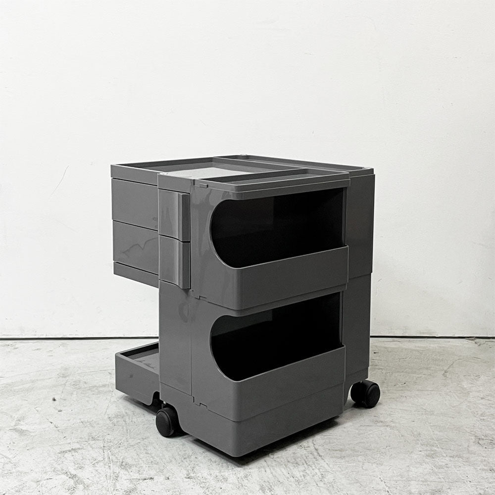 【祖師ヶ谷大蔵店】ビーライン B-LINE ボビーワゴン Boby Wagon 2段2トレイ トルネードグレー ジョエ・コロンボ イタリア MoMA ミッドセンチュリー 買取させていただきました。