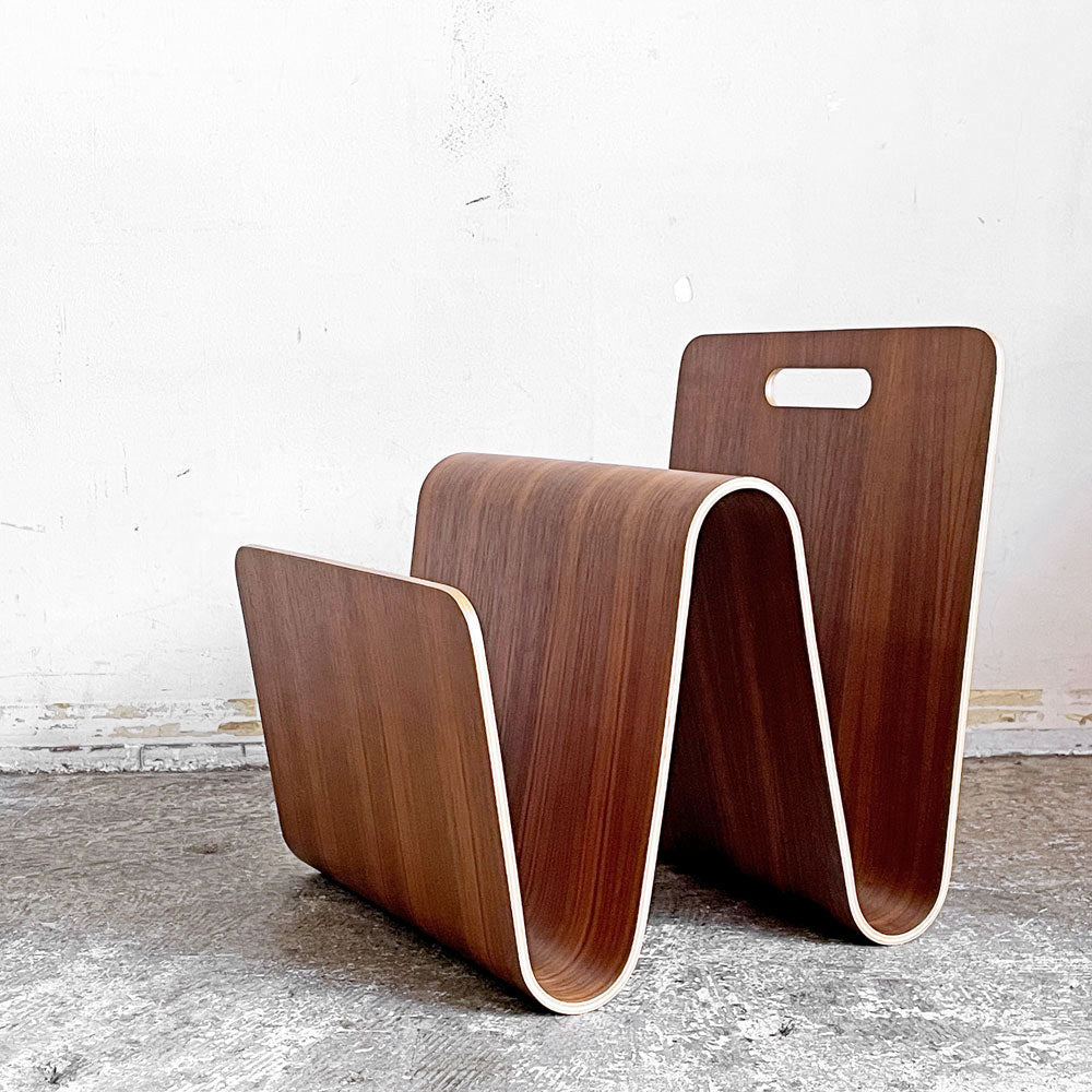【自由が丘店】オフィー offi マガジンラック Mag Stand プライウッド ナチュラル Eric Pfeiffer MoMA ミッドセンチュリー 廃番 買取させていただきました。