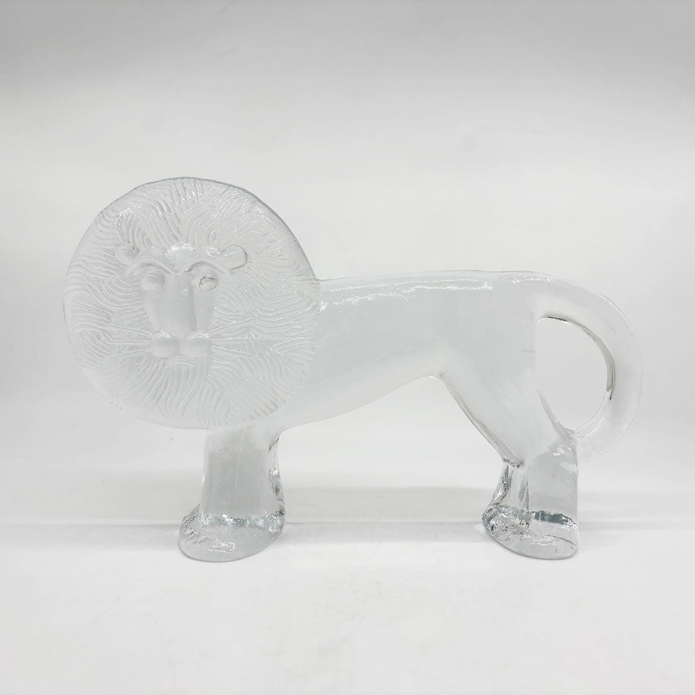 【祖師ヶ谷大蔵店】コスタボダ KOSTA BODA ライオン ガラスオブジェ 大 26cm 置物 ベールティル・バリーン Bertil Vallien スウェーデン 北欧雑貨 買取させていただきました。