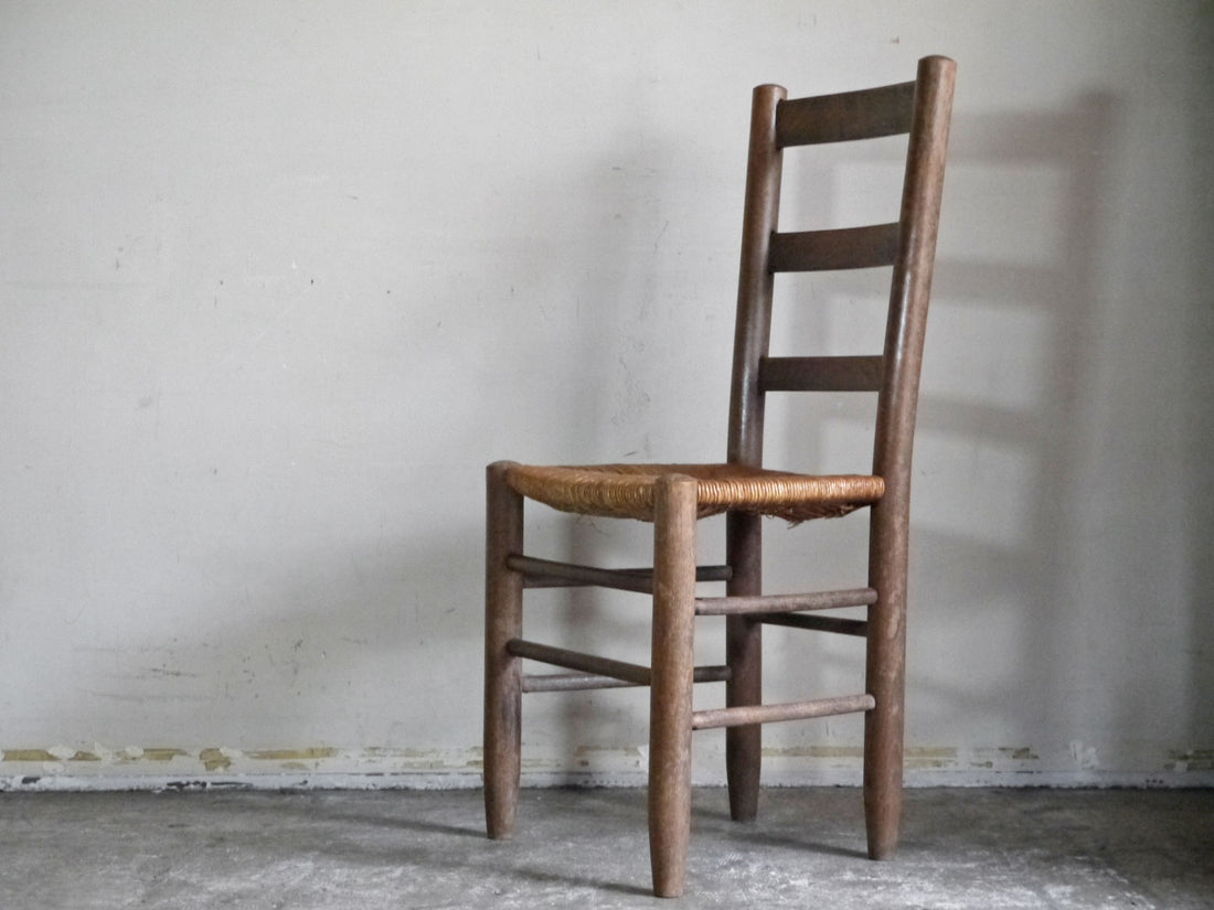 シャルロット・ペリアン Charlotte Perriand No.19 ダイニングチェア ビーチ材 フランスビンテージ 中古品 買い取りしました。