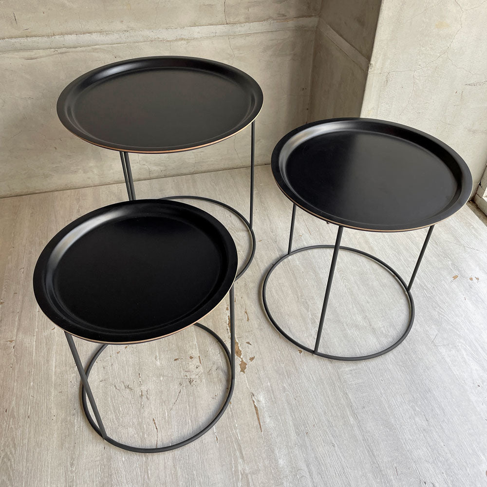 【学芸大学店】ボーコンセプト BoConcept カルタヘナ Cartagena ネストテーブル サイドテーブル ヘンリック・ペダーセン Henrik Pedersen 北欧 買取させていただきました。