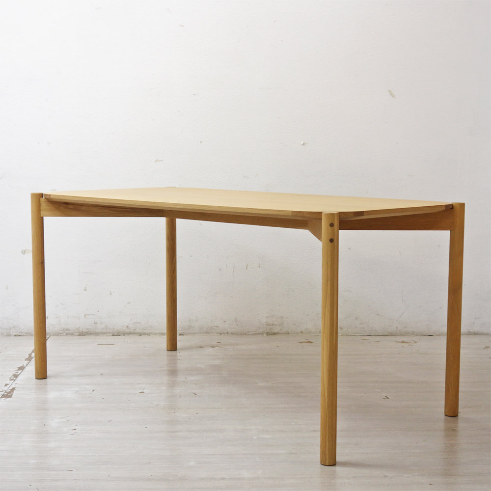 【祖師ヶ谷大蔵店】カリモクニュースタンダード Karimoku キャストール ダイニングテーブル CASTOR TABLE 150 国産ナラ材 ピュアオークカラー ナチュラル 買取させていただきました。