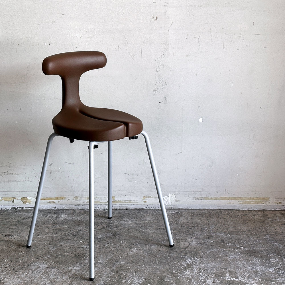 【自由が丘店】アーユル・チェア ayur-chair スツールタイプ ダイニングチェア SH49 ダイニングチェア ブラウン 四本脚 姿勢矯正 健康椅子 美品  買取させていただきました。