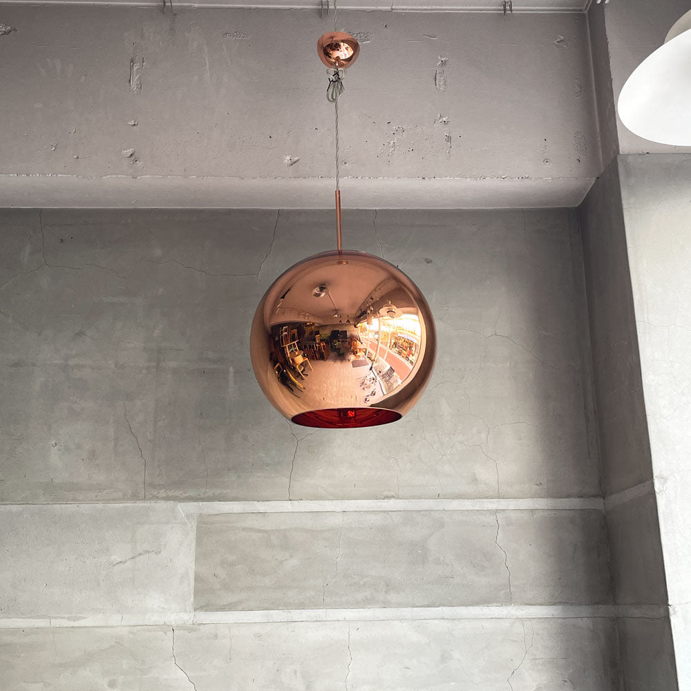 【学芸大学店】トムディクソン Tom Dixon コッパー ラウンドペンダントライト 45 Copper Round Pendant 45 コッパーカラー 廃番♪ 買取させていただきました。