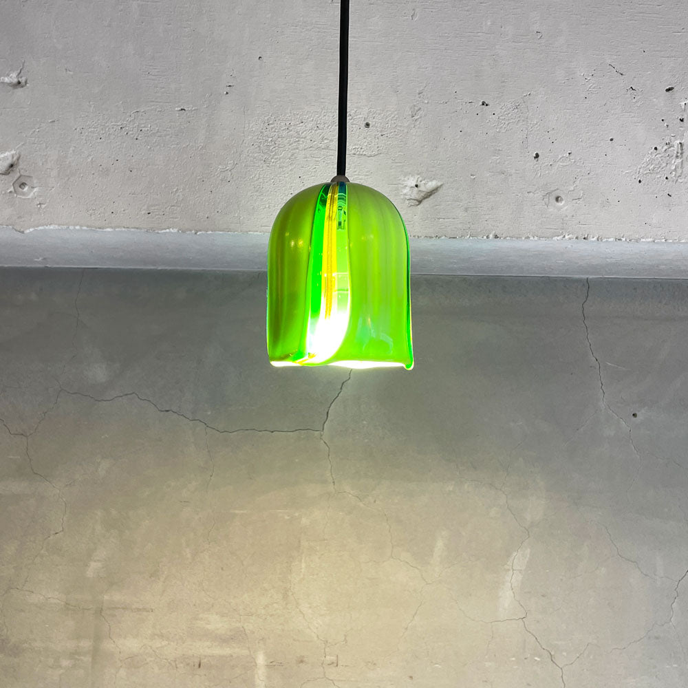【学芸大学店】ムラノガラス ペンダントライト ピスタチオ イタリア製 ハンドメイド ガラスシェード IDC大塚家具 ♪ 買取させていただきました。