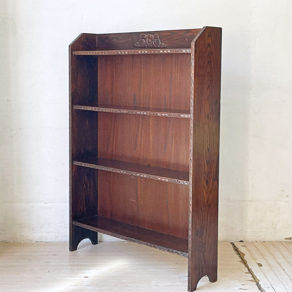 【下北沢店】UKビンテージ UK Vintage オーク材 ブックシェルフ 本棚 収納家具 英国家具 アンティーク 買取させていただきました。