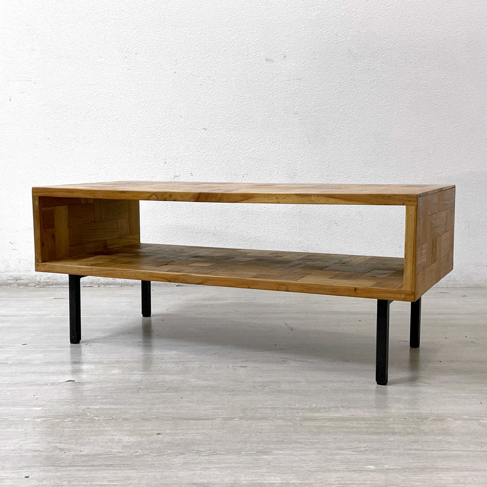 【祖師ヶ谷大蔵店】アクメファニチャー ACME Furniture トロイ コーヒーテーブル TROY COFFEE TABLE ローテーブル チーク古材 アイアン W90cm USビンテージスタイル 買取させていただきました。