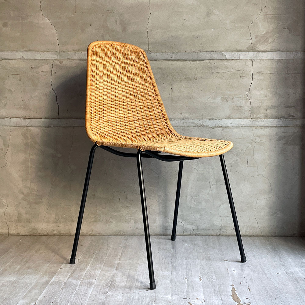 【学芸大学店】フィールグッドデザイン Feelgood Designs バスケットチェア BASKET Chair indoor ラタンxスチール Gian Franco Legler 買取させていただきました。