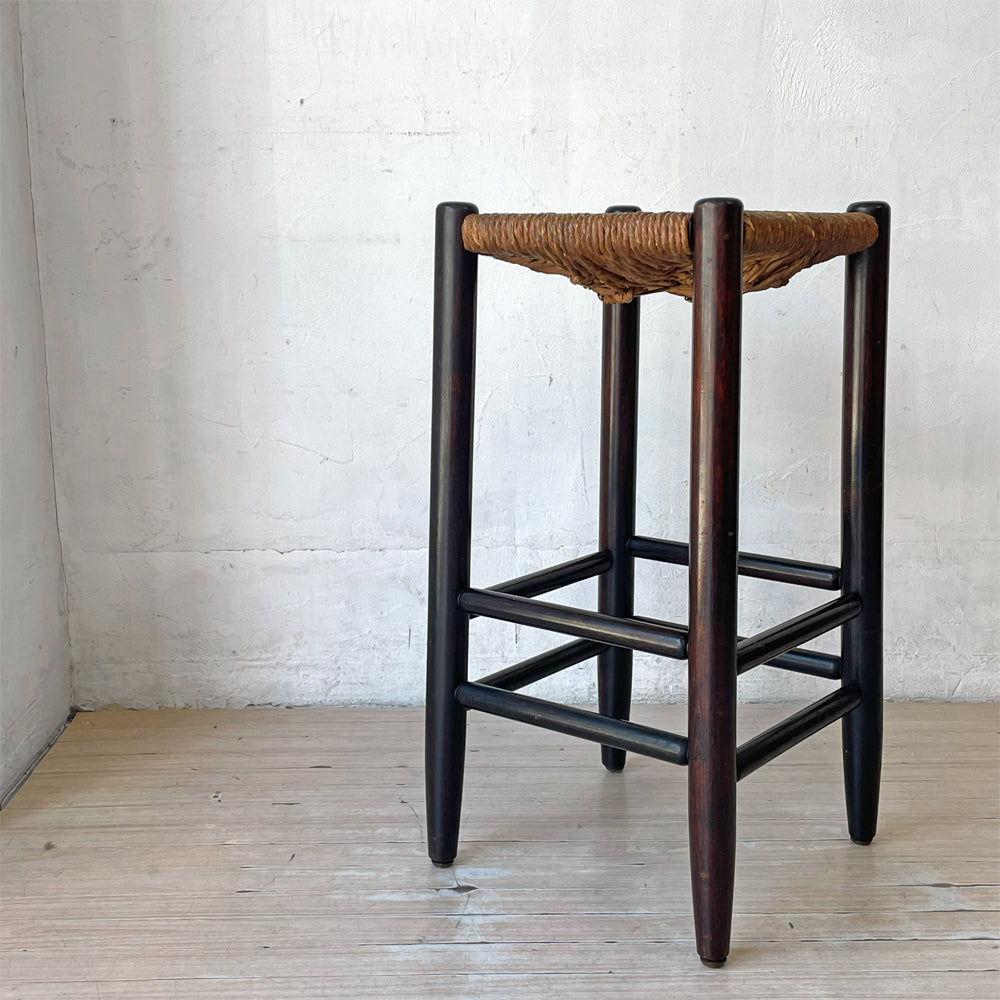 【下北沢店】松本民芸家具 528型 ラッシスツール ミズメザクラ 無垢材 ラッシ編み 民藝 和モダン 和家具 定価62,700円 買取させていただきました。