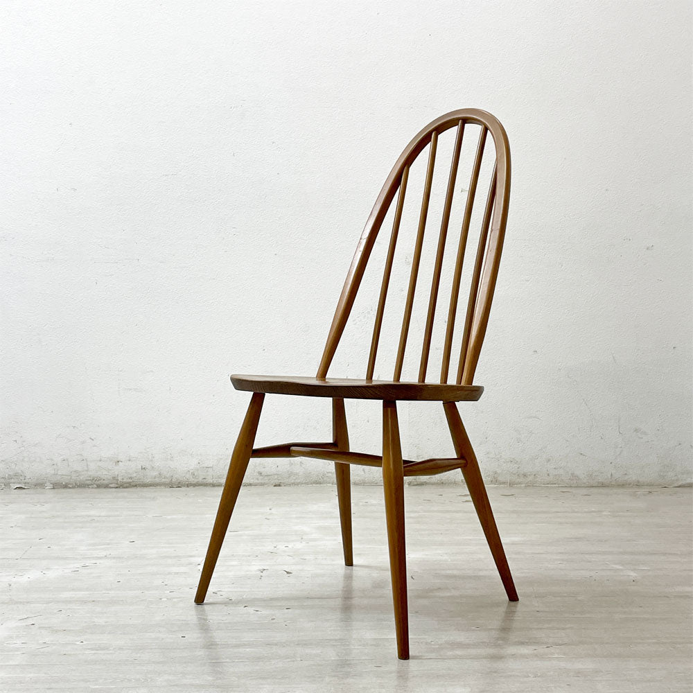 【祖師ヶ谷大蔵店】アーコール Ercol クエーカー チェア ダイニングチェア UKビンテージ エルム×ビーチ材 ナチュラル 英国家具 買取させていただきました。