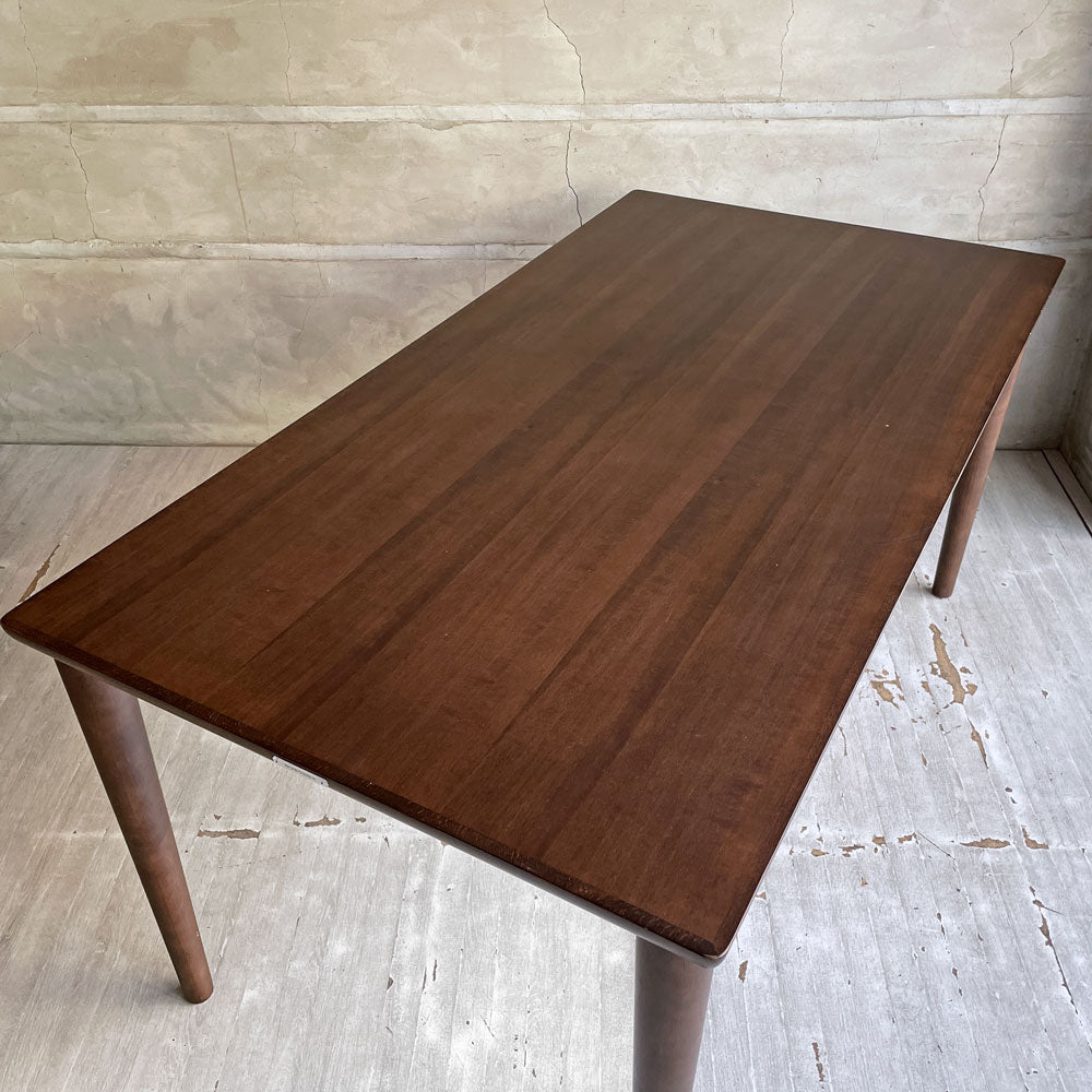 【学芸大学店】カリモク60+ ロクマルプラス karimoku ダイニングテーブル 1500 モカブラウン ジャパニーズミッドセンチュリー 定価￥90,310 - ♪ 買取させていただきました。