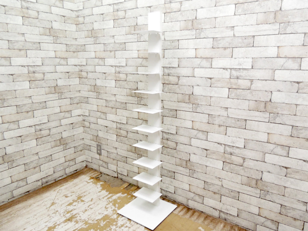 シンテシ SINTESI サピエンスブックタワー タワー型シェルフ 本棚 ホワイト ブルーノ・レイナルディ イタリア 中古品 買い取りしました。