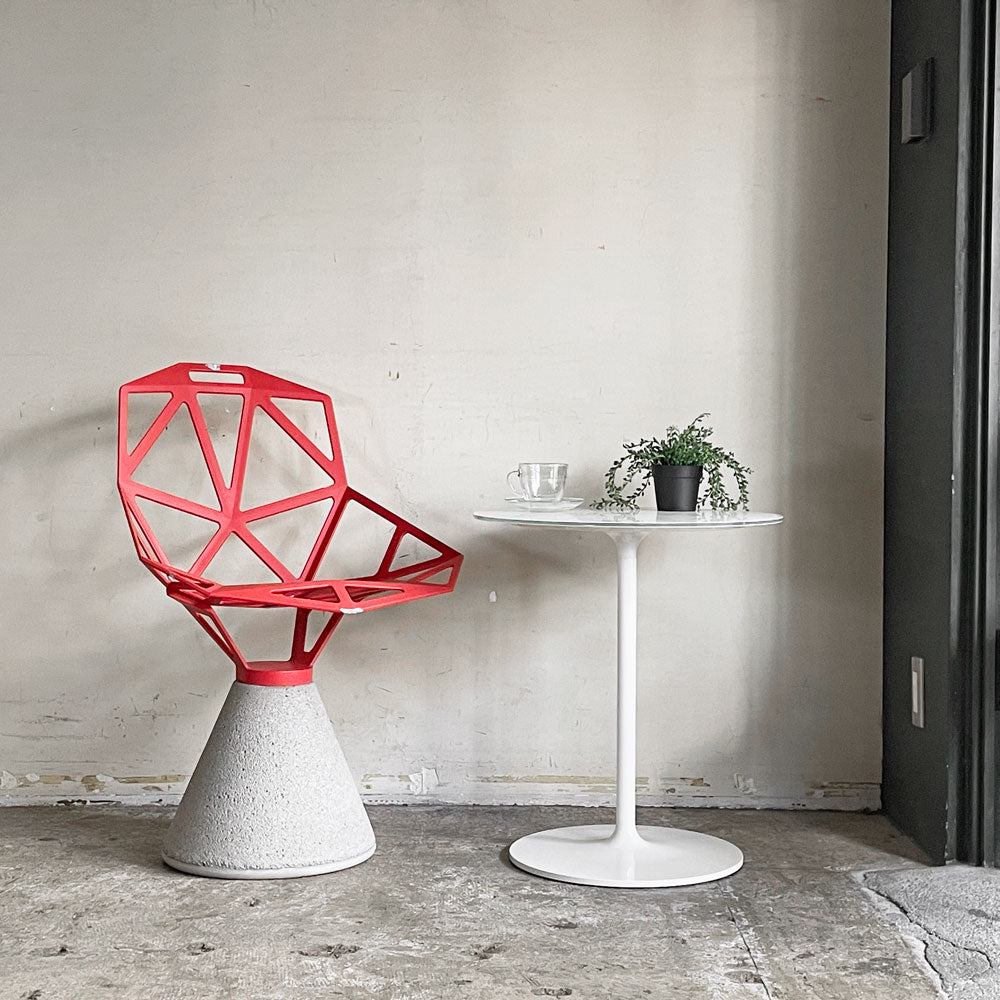 マジス MAGIS チェアワン CHAIR ONE Concrete コンクリートベース レッド コンスタンチン・グルチッチ イタリア ～ まさかのコンクリート