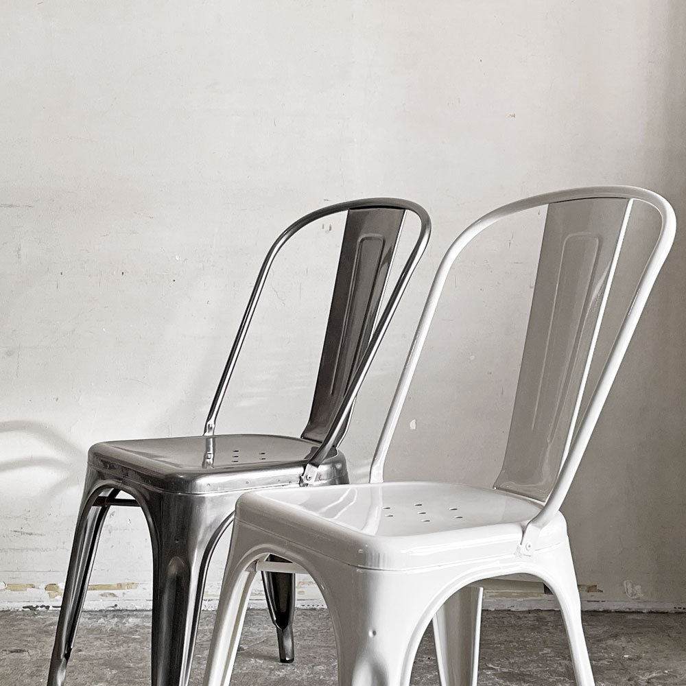 トリックス TOLIX エーチェア A-chair ダイニングチェア スタッキング ホワイト フランス インダストリアルスタイル カフェスタイル ～きっと、どこかで～