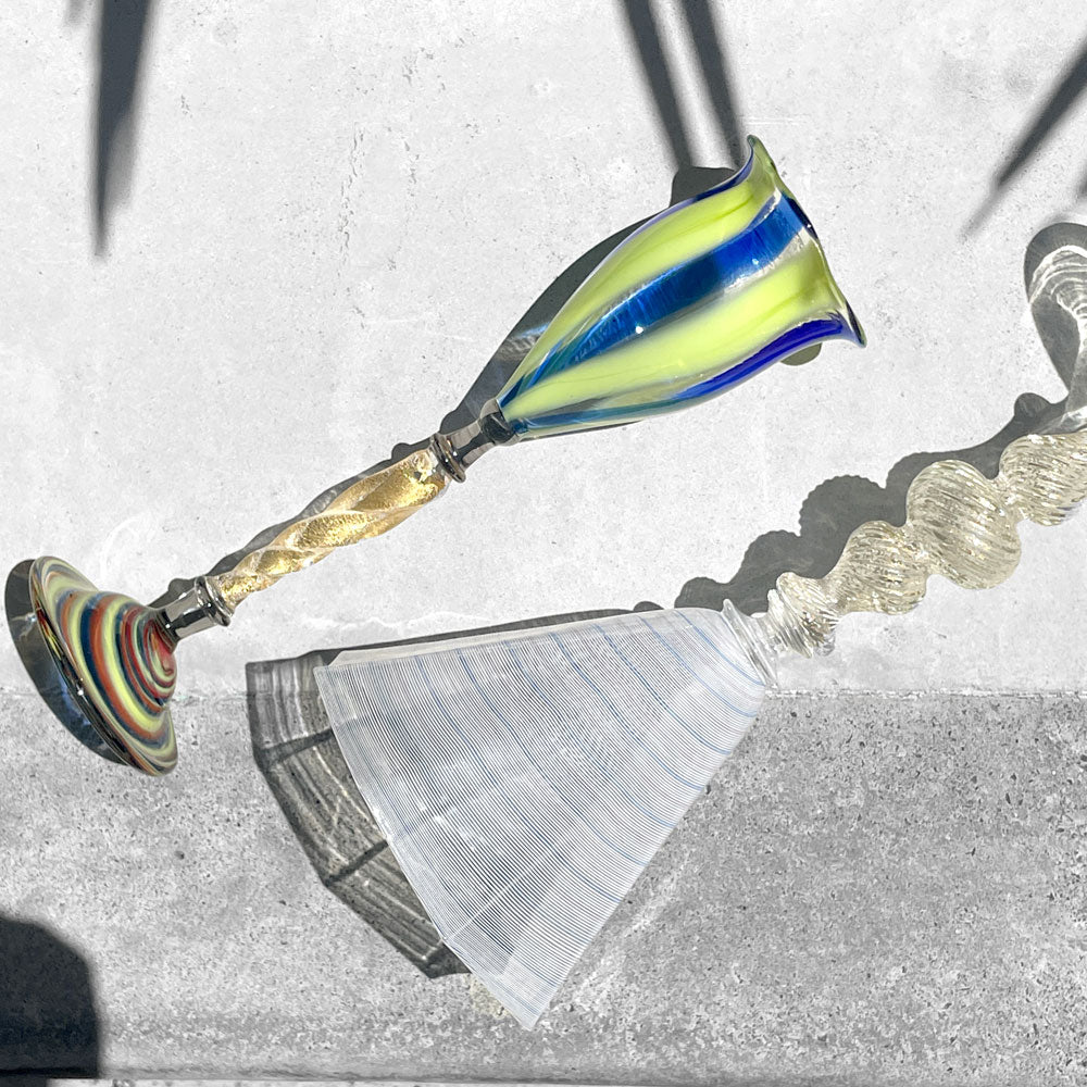 ベネチアングラス Venetian glass 金彩 ムラーノ イタリア ～ムラーノ島で作られる1000年以上の歴史あるガラス～