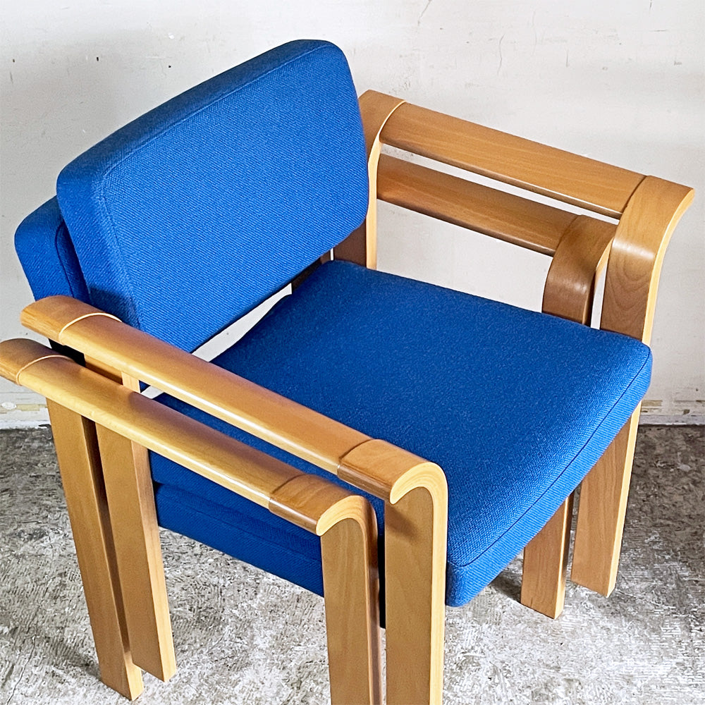 【自由が丘店】マグナスオルセン Magnus Olesen アームチェア Model61 ビーチ材 ファブリック デンマーク 買取させていただきました。