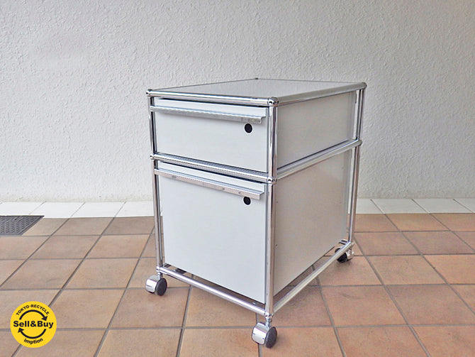 USM モジュラーファニチャー ハラーシステム Haller ロールボーイ デスクワゴン キャビネット ～ロールボーイの愛称で親しまれるハラーシムテムのデスクワゴン～ 【 買取と販売とレンタルのお店 】