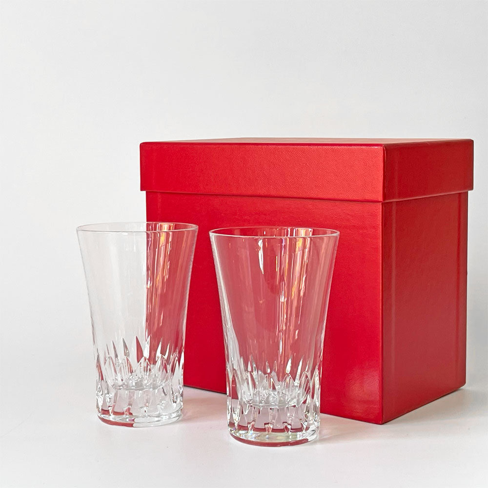 【下北沢店】バカラ Baccarat ヴィータ VITA タンブラー ペア 2脚セット クリスタル 箱付き 未使用品 買取させていただきました。