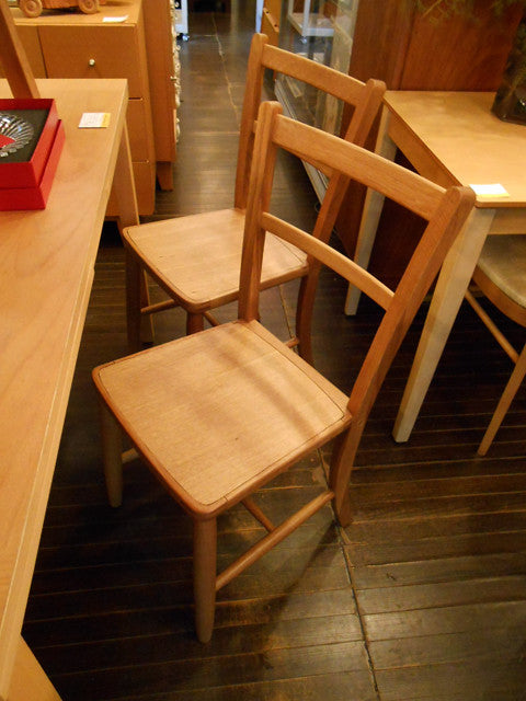そうだ、木と暮らそう～無垢素材に拘った家具造り目黒通り“BRUNCH”オーク材 ダイニング チェア サイドチェア【買取＆販売＆レンタル】