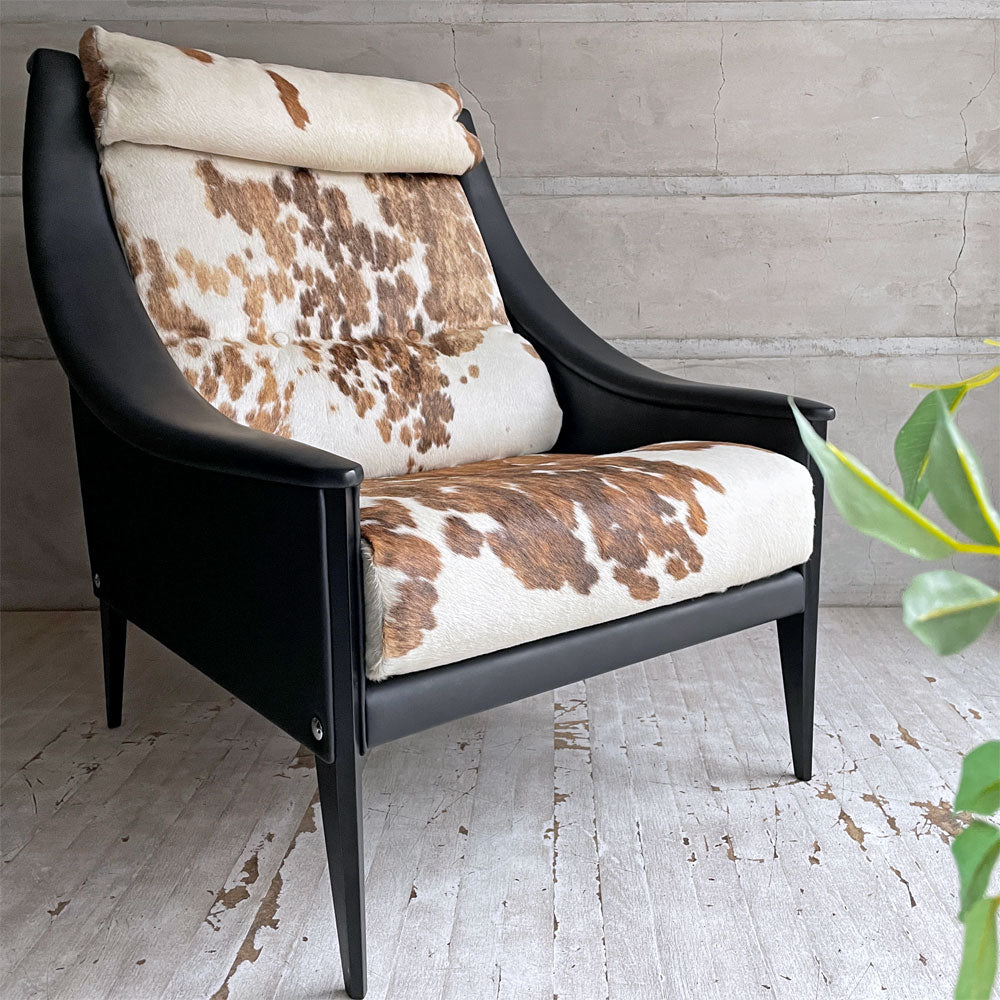 ポルトローナフラウ Poltrona Frau デッザ Dezza48 ハイバック ラウンジチェア ジオ・ポンティ  ～日常にドラマを～