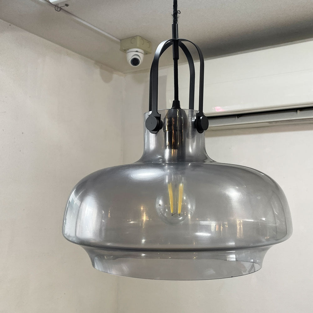【経堂店】オルネドフォイユ Orne de Feuille ガラス クリアブラックフィルム ペンダントライト ノルディックデザイン 買取させていただきました。