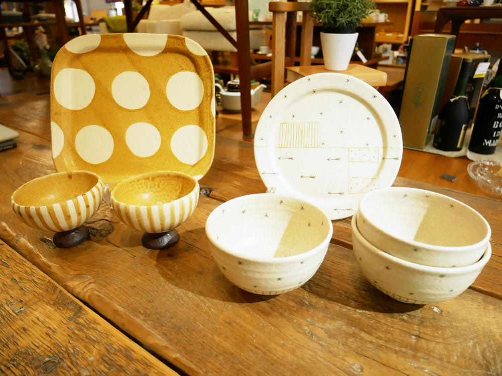 穂屋工房 吉田千穂さんの器 中古品 買い取りしました。