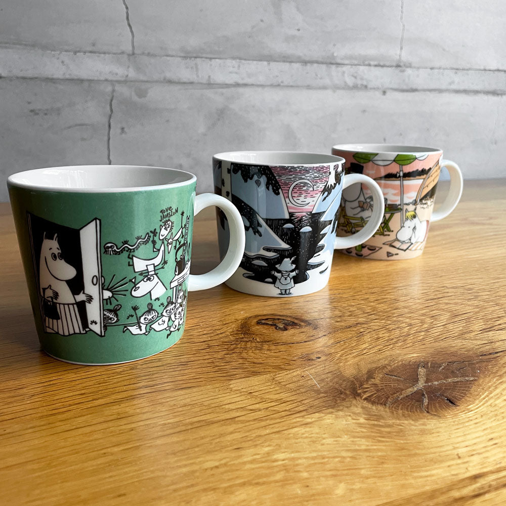 【学芸大学店】アラビア ARABIA ムーミンマグ MOOMIN トーベ・ヤンソン Tove Janson フィンランド 北欧食器 3種 ♪ 買取させていただきました。