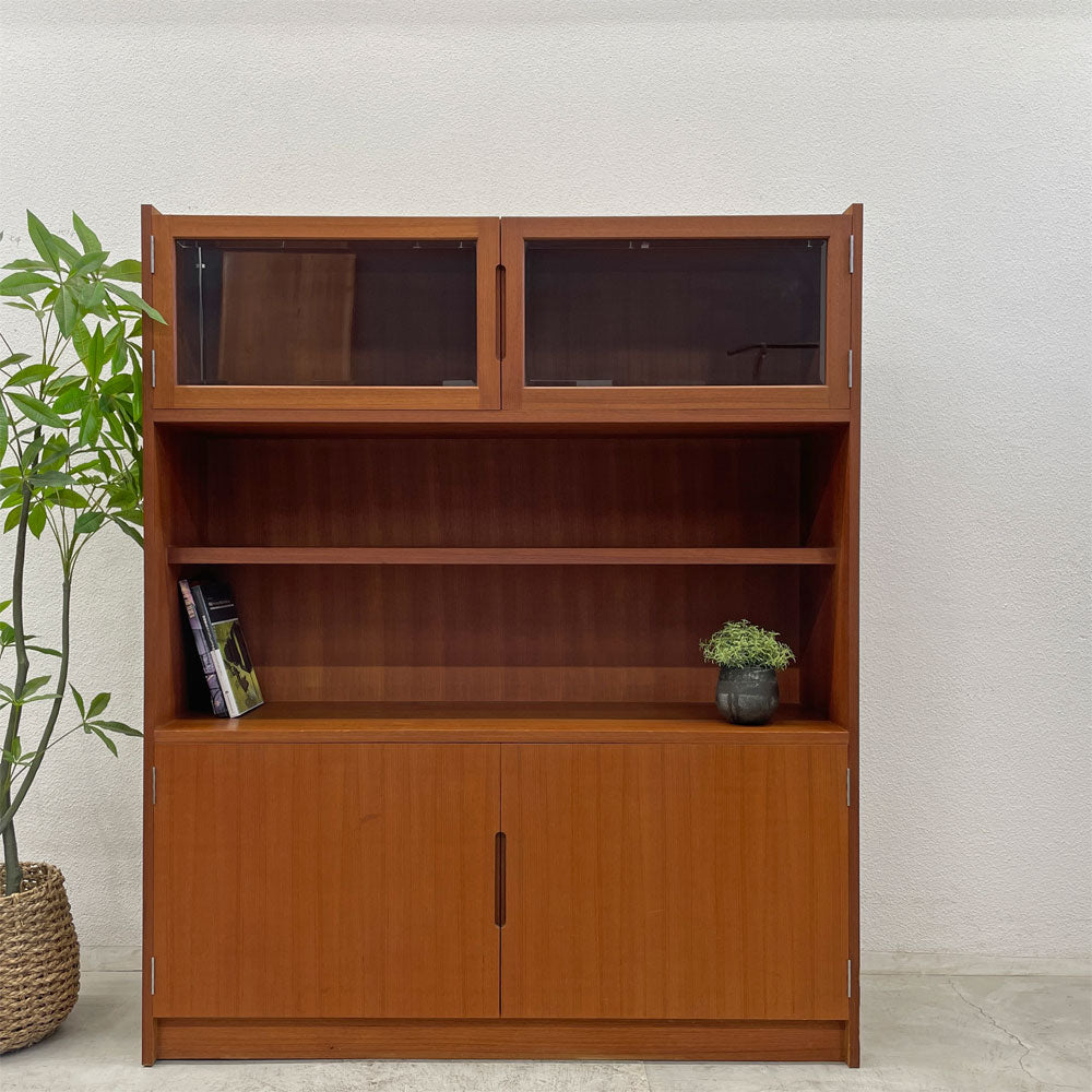 【登戸BASE EC店】ジャパンビンテージ Japan Vintage チーク材 ブックケース BookCase リビングボード 本棚 収納家具 オーダー家具 買取させていただきました。