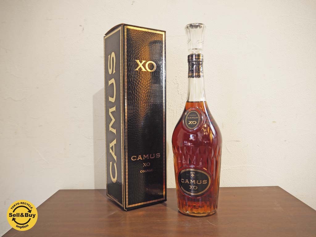 古酒 未開栓 カミュ Camus XO ロングネック コニャック cognac ブランデー 700ml 洋酒 中古品 買い取りしました。
