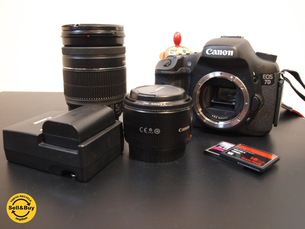 キャノン CANON イオスセブンディー EOS7D デジタル一眼レフカメラ レンズ交換式 中古品 買い取りしました。下北沢店 出張買取もお任せ下さい。