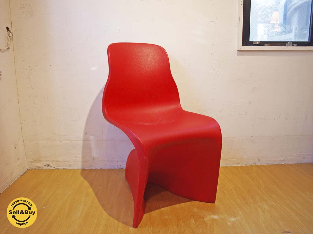 カーサマニア CASAMANIA ヒムチェア Him Chair Fabio Novembre デザイナーズ レッド イタリア 中古品 買い取りしました。