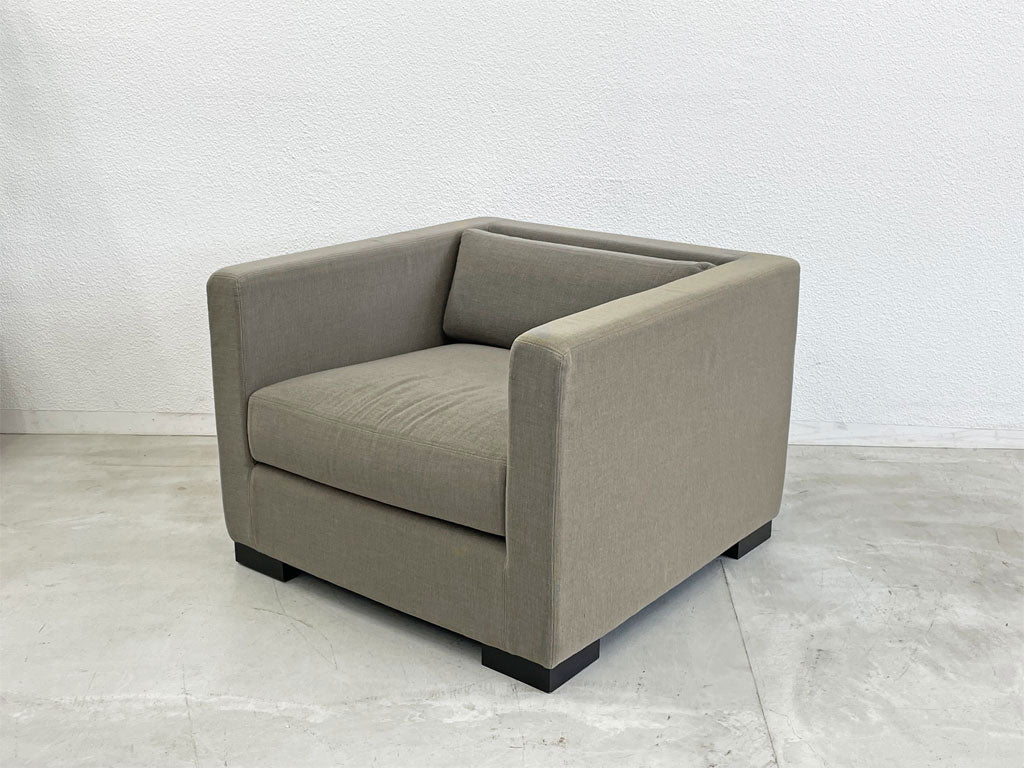 カトリーヌメミ CATHERINE MEMMI モントーク MONTAUK 1Pソファ カッシーナ Cassina ixc. 取扱〓 中古品 買い取りしました。