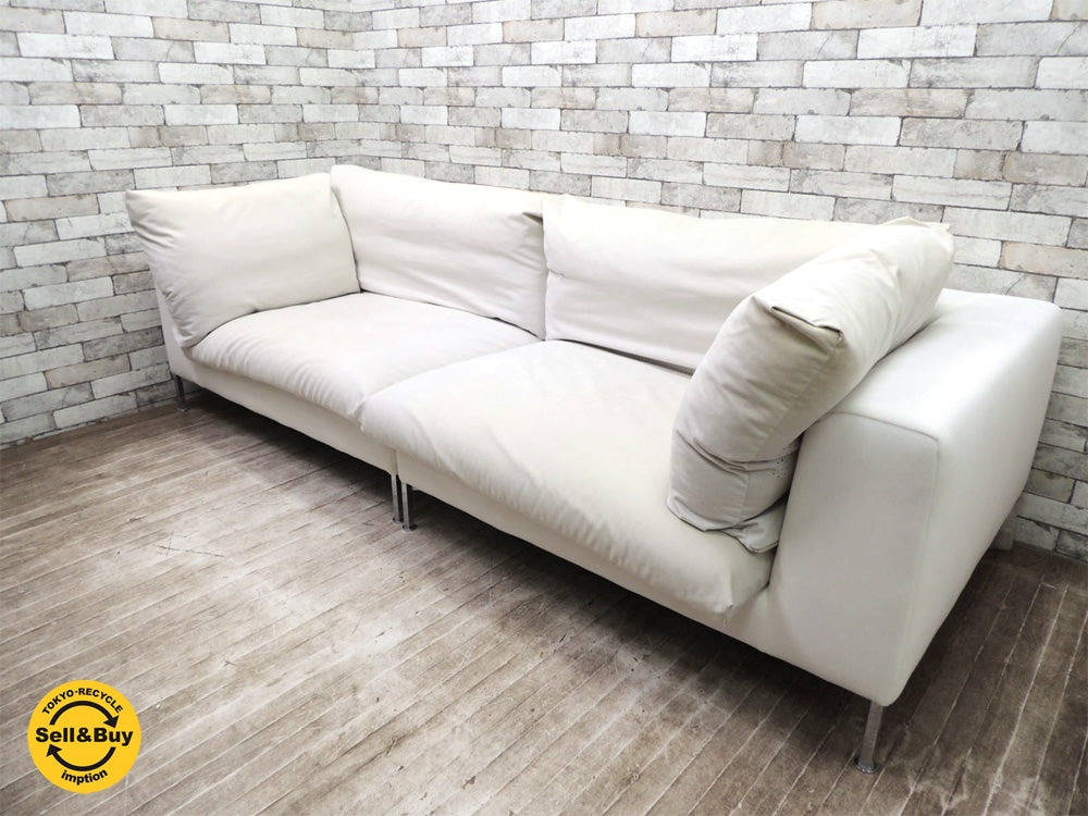 カッシーナ Cassina ixc. ボックスソファ BOX sofa セパレート 片アーム左右セット　中古品 買い取りしました。祖師谷大蔵店 出張買取もお任せ下さい。