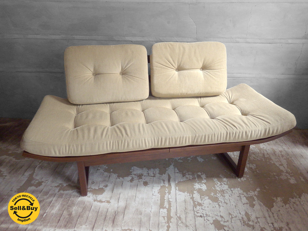 カンディハウス CONDE HOUSE アルプ LD ALP LD ソファーベッド ファブリック ベージュ ナラ材 中古品 買い取りしました。