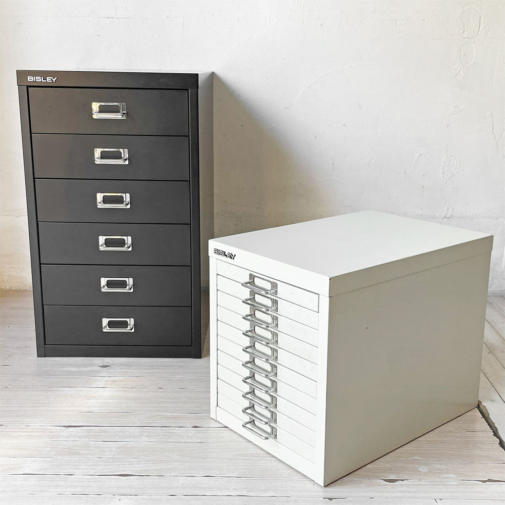 【下北沢店】ビスレー BISLEY ベーシック BASICシリーズ A3キャビネット 6段 & 29/10 A4 キャビネット 10段 買取させていただきました。
