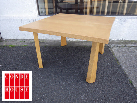 カンディハウス CONDE HOUSE ツイストサイドテーブル 佐戸川清　『 ナラ無垢材の滑らかな手触りと美しい木目。 』【買取と販売とレンタルのお店】