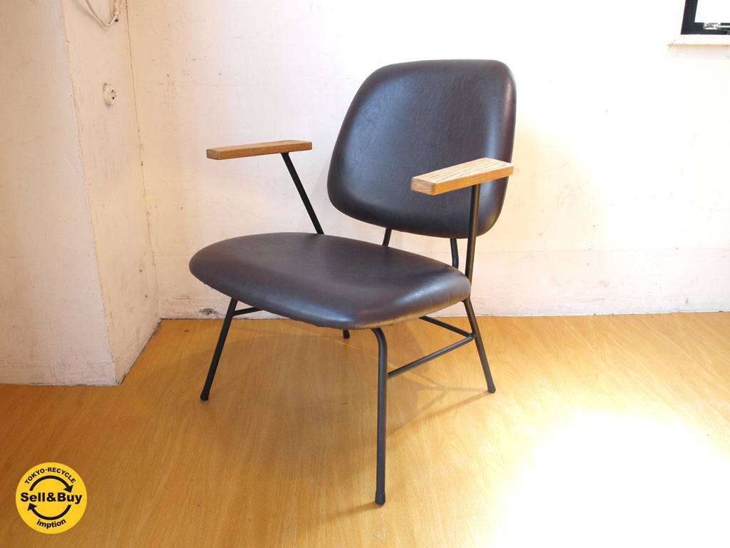 ノットアンティークス Knot antiques アボックソファ ABOCK SOFA 1人掛け ダーク ラウンジチェア ブラウン ビンテージスタイル 中古品 買い取りしました。