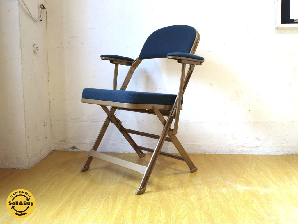 クラリン CLARIN フォールディングチェア アーム付き FOLDING CHAIR WITH ARM Hunter 折り畳みチェア P.F.S.取扱 米国 中古品 買い取りしました。
