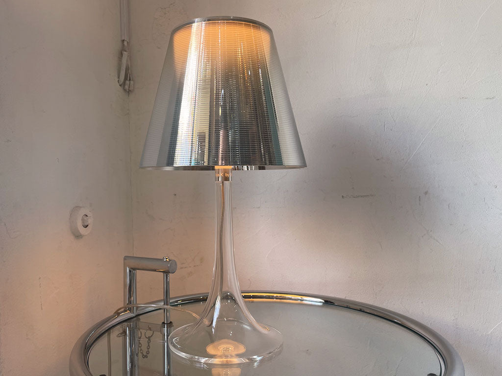 フロス FLOS ミスケー Miss K クリア テーブルランプ デスクライト 照明 フィリップスタルク Philippe Stark 調光機能付 中古品 買い取りしました。