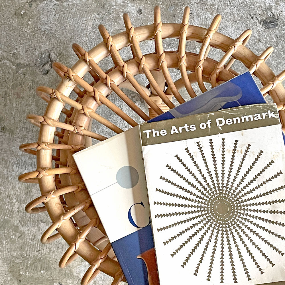 キビロイ KIBIROI コトン COTON スツール サイドテーブル ラタン 籐家具 ナチュラル H46cm～かわいいだけじゃ終わらない～