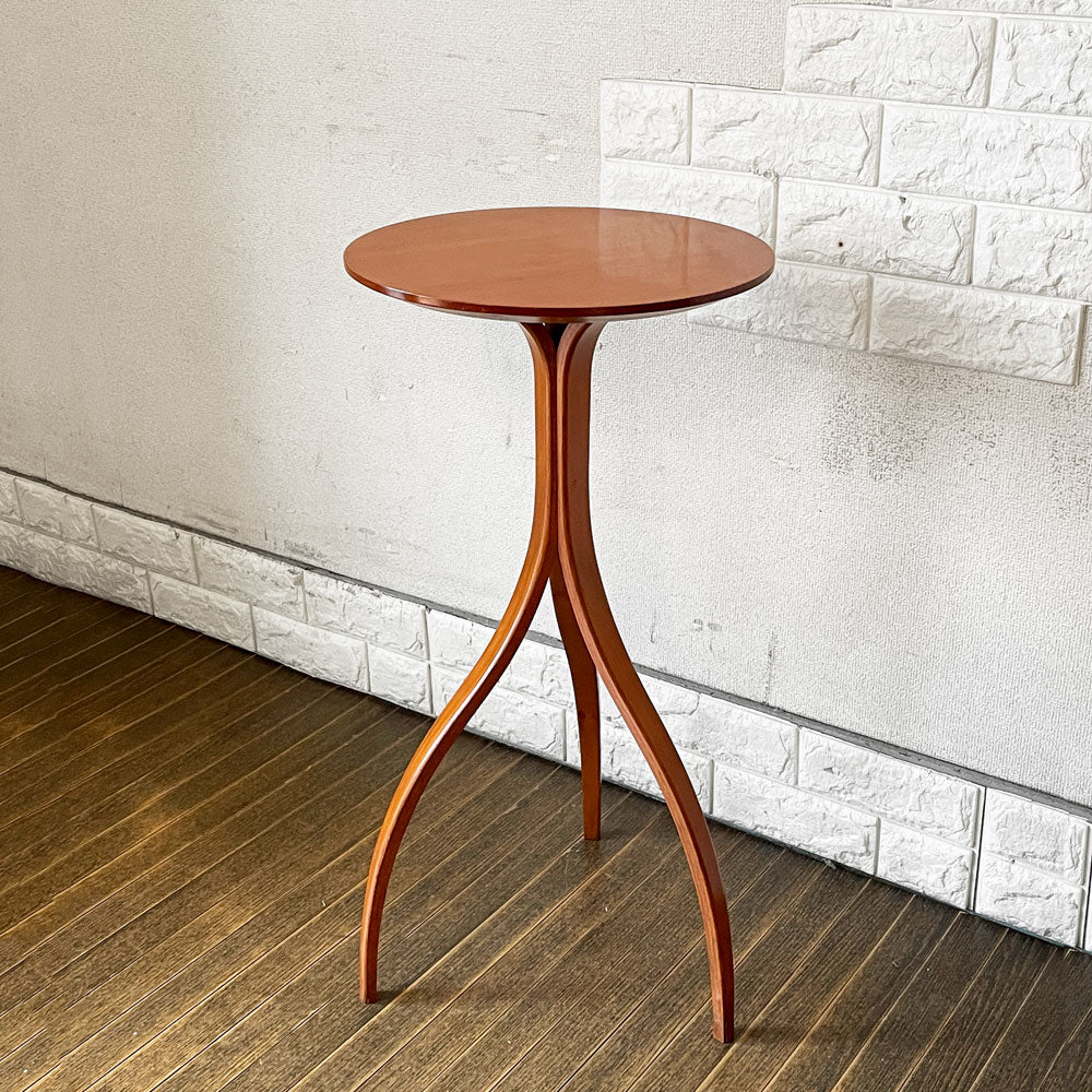 【経堂店】モデュラス modulus ペデスタル PEDESTAL サイドテーブル チェリー材 H71.5cm アクタス ACTUS取扱 廃番 買取させていただきました。