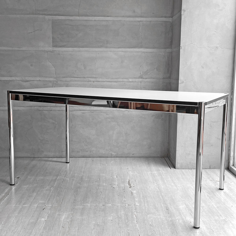 【学芸大学店】USMハラー USM Haller モジュラーファニチャー USMハラーテーブル ワーキングデスク パールグレーラミネート W150 オフィス家具 スイス 買取させていただきました。