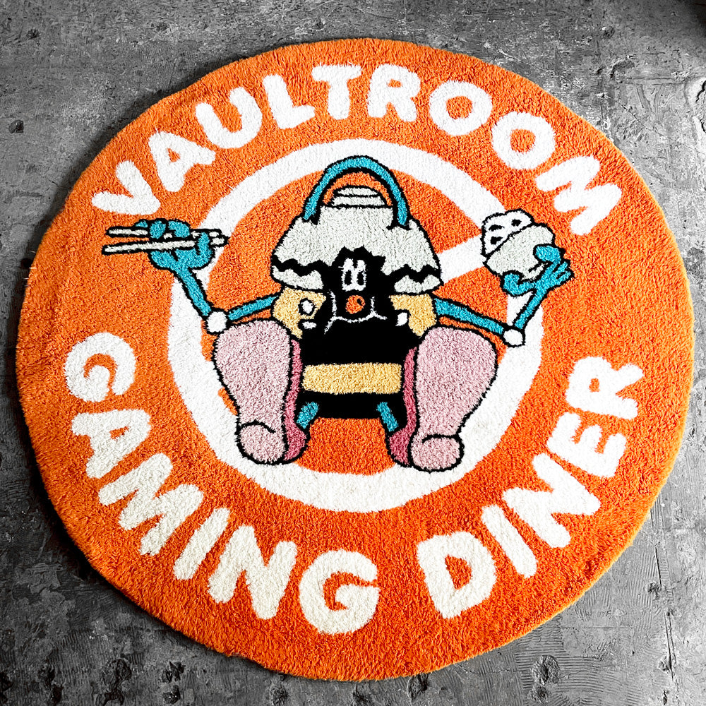【自由が丘店】ボルトルーム vaultroom ゲーミングダイナー フロアラグGAMING DINER FLOOR RUG オレンジ 150㎝ MIYOSHI RUG 買取させていただきました。