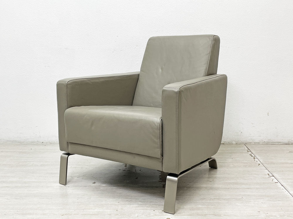 ボーコンセプト Bo Concept フライ チェア FLY CHAIR 1シーター ソファ 本革 クロームレッグ Anders Norgaard 北欧 ダニッシュモダン 中古品 買い取りしました。