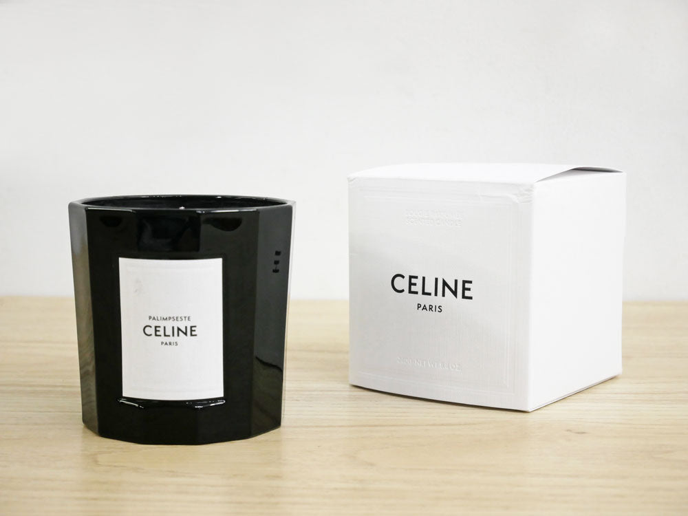 セリーヌ CELINE セリーヌ オート パフューマリー コレクション キャンドルコレクション パフューム キャンドル ブラック フランス 箱付き 未使用品 買い取りしました。