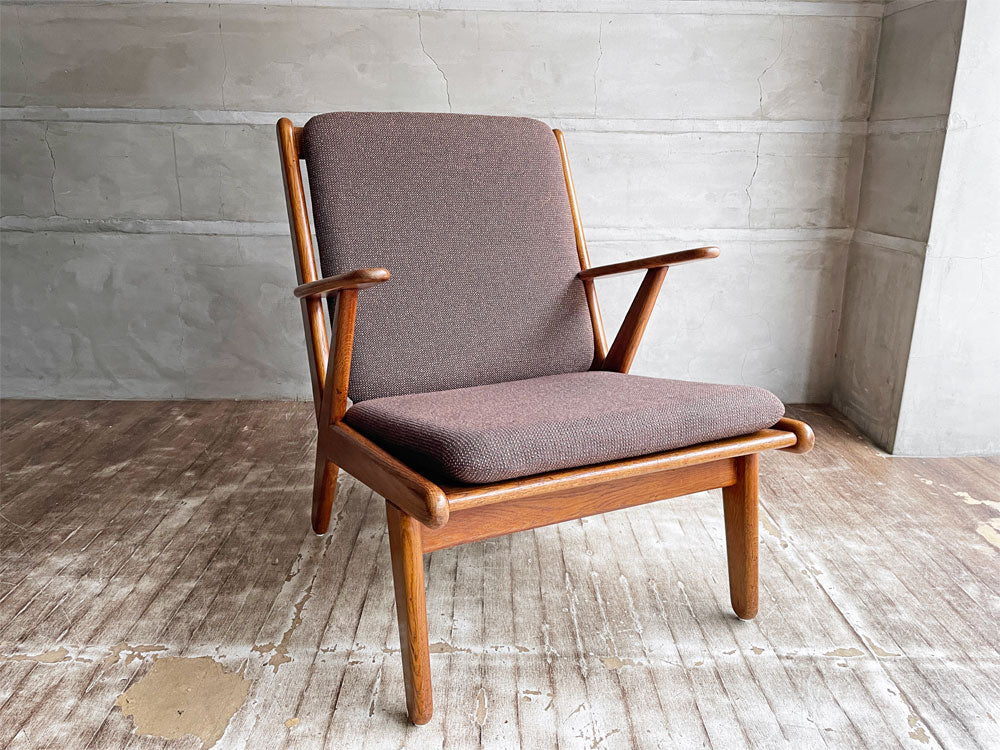 FDBモブラー FDB Mobler J53 イージーチェア オーク材 ポール M.ヴォルタ Poul M. Volther 北欧家具 デンマークビンテージ 希少 中古品 買い取りしました。
