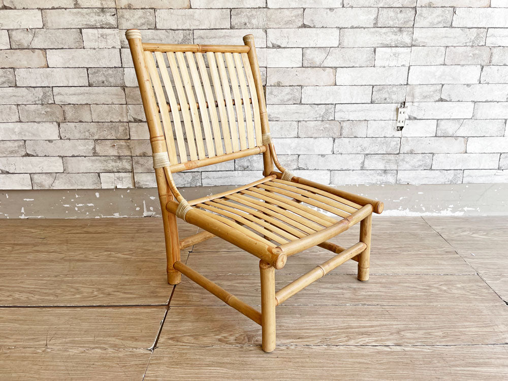温故知新 スキップ ア ビート ガーデン Skip a Beat Garden バンブーチェア 座椅子 M ローチェア アジアン 中古品 買い取りしました。