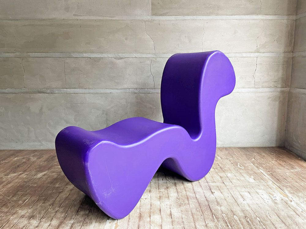 イノベーション INNOVATION ファントムチェア Phantom chair パープル ヴェルナー・パントン Verner Panton デンマーク スペースエイジ ミッドセンチュリー 中古品 買い取りしました。